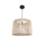 PENDENTE RUSTICO MODERNO FEITO EM SISAL CÓD-0.16 , medidas 28cm altura X 40cm diâmetro