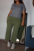 Pantalón Macar VERDE MILITAR
