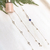 PULSEIRA PRATA 925 OLHO GREGO E CORAÇÃO DE ZIRCÔNIAS 1165111 - comprar online