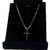 Corrente de Ouro 18k com Pingente Cruz Da Prosperidade
