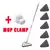 Triangular Mop, Telescopic, 360°, Rotating Cleaning Mop - Carlo Collection - A sua loja de variedades completa