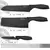 7-Piece Kit, Carbon Steel Knife and Cleaver Set for Cutting Meat and Vegetables, Peeler and Scissors on internet