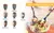 Wooden utensil set, colorful, non-stick, 7 pieces - online store