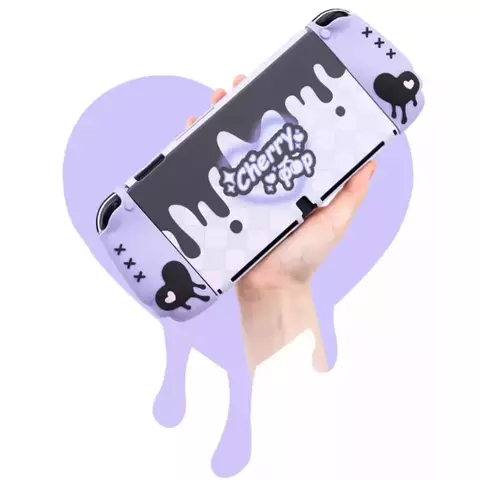 GeekCherry Pop Silicone Protective Case, Compatible with Nintendo Switch, OLED - buy online