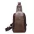 Men's Leather Crossbody Bag, Chest Bag, Daily Use, Large Capacity - buy online