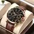 LIGE Top Brand Luxury Men's Watch Leather Strap Casual Sport Quartz Watch - Carlo Collection - A sua loja de variedades completa