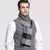 Comfort and Versatility: Men's Cashmere Wool Scarf - An Essential Winter Accessory - buy online