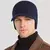 Image of Animal Print Ear Protection Hat: Style and Warmth