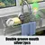 Image of Versatility and Efficiency: Kitchen Storage Rack - Drying Rack and Towel Holder for Sink