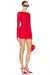 Mozision Double Bow Long Sleeve Sexy Mini Dress for Women High Waist - Carlo Collection - A sua loja de variedades completa