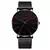 Geneva Quartz Watch, Ultra Thin, Men's, Steel Mesh Strap, Men's - online store