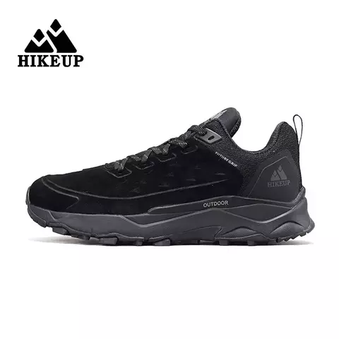 Hikeup Hiking Shoes: Genuine Leather, Breathable, and Non-Slip for Men