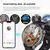Image of Jooeniok High-Quality Business Smartwatch: Sapphire AMOLED Screen, Bluetooth Calling and Built-in GPS