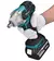 Gisam 18V Cordless Impact Driver (520N.m) - Compatible with Makita Batteries - DIY Use