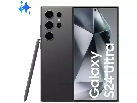 Samsung Galaxy S24 Ultra 256GB Titanium Black Smartphone: Galaxy AI, Snapdragon 8 Gen 3 and S Pen