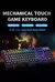 Kit Gamer Teclado Mecânico RGB e Mouse KEBETEME - Com Fio, Ergonômico e Resistente