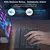 EMTRA Bluetooth Wireless Keyboard and Mouse Kit: Universal, Silent and Ergonomic for Multiple Devices