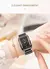 LIGE Women's Watch: Ceramic Strap, Elegant Quartz, Square Design and Luxury Gift - Carlo Collection - A sua loja de variedades completa