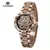 Forsining Skeleton Women's Automatic Watch: Luxury, Diamonds, Luminous Hands and Gold Stainless Steel - online store