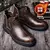 SBIP Chelsea Luxury Men's Boots: Retro PU Leather, Thick Sole, Comfort and High Quality