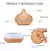 Relax and Renew Your Environment: Air Humidifier with Aromatherapy Diffuser, Remote Control and Colorful LED Lights! - online store