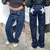 Go Back to the 2000s in Style: Women's Vintage Star Stretch Relaxed Fit Jeans on internet