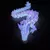 Crystal Dragon Statue with 3D Luminous Effect