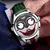 Lige legal coringa relógio masculino clássico palhaço relógios moda pulseira
