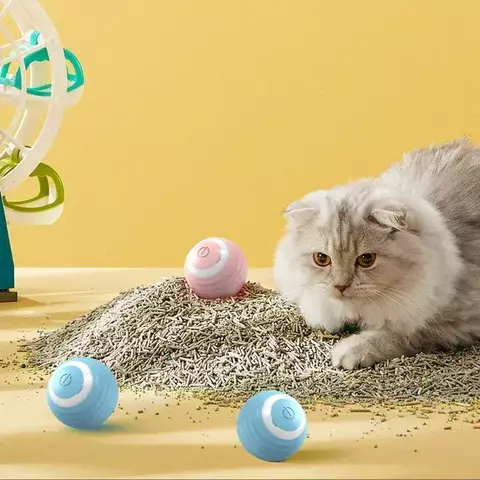 Electric Interactive Ball for Cats: Guaranteed Fun and Exercise - buy online