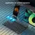 EMTRA Bluetooth Wireless Keyboard and Mouse Kit: Universal, Silent and Ergonomic for Multiple Devices - Carlo Collection - A sua loja de variedades completa