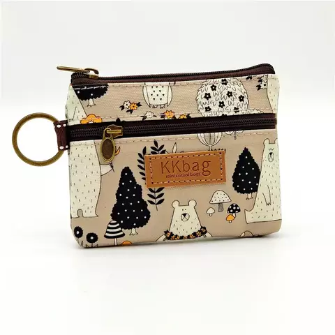 Zippered coin purse, cartoon printed purse - buy online