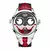 Lige legal coringa relógio masculino clássico palhaço relógios moda pulseira - tienda online