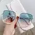 Image of Oversized Sunglasses for Women Square Classic Big Frame Luxury UV400