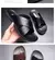 Image of UXST Men's Flip Flops: Quality PU Leather, Flat Rubber Sole, Comfortable Cross Strap