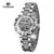 Forsining Skeleton Women's Automatic Watch: Luxury, Diamonds, Luminous Hands and Gold Stainless Steel - buy online