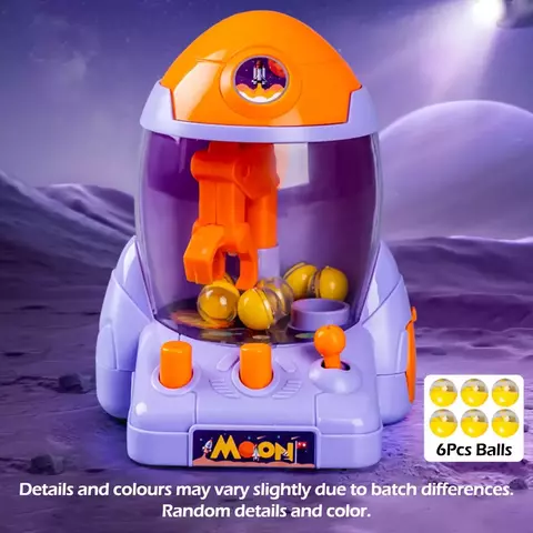 Mini cohete espacial que agarra la pelota, pinza para huevo, Twister, muñeca con clip, Twister Ma