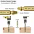 XMSJ Damaged Screw Extractor Set: HSS, Broken, Rusted and Stripped - Carlo Collection - A sua loja de variedades completa