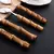 Stainless Steel Cutlery with Bamboo Handle, 24 Pieces, Beautiful and Versatile