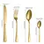 Stainless Steel Gold Cutlery Set, 24 Pieces - online store