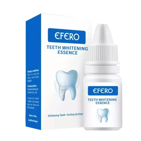 Sorriso radiante e confiante! Essência para clareamento dental para remover manchas e placa bacteriana, resultados visíveis! - buy online