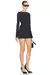 Mozision Double Bow Long Sleeve Sexy Mini Dress for Women High Waist - online store