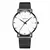 Geneva Quartz Watch, Ultra Thin, Men's, Steel Mesh Strap, Men's - buy online