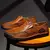 CColinican Italian Men's Loafers: Genuine Leather, Handmade, Breathable, Slip-On, Driving and Casual