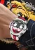 Lige legal coringa relógio masculino clássico palhaço relógios moda pulseira - Carlo Collection - A sua loja de variedades completa