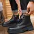 Men's high-top boots, men's fashion, casual shoes, non-slip - buy online