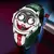 Lige legal coringa relógio masculino clássico palhaço relógios moda pulseira