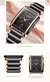 LIGE Women's Watch: Ceramic Strap, Elegant Quartz, Square Design and Luxury Gift - online store