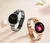 Image of ChiBear Stylish Women's Smartwatch: Always-On AMOLED Display, Metal Body, Bluetooth Calling and Health Monitoring