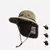 Sombrero para el sol de ala ancha con solapa para el cuello: ideal para actividades al aire libre - comprar online