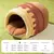 Fun and Comfort in One Place: Reindeer Tunnel Cat Bed - Warm Winter Nest with Fun Design on internet